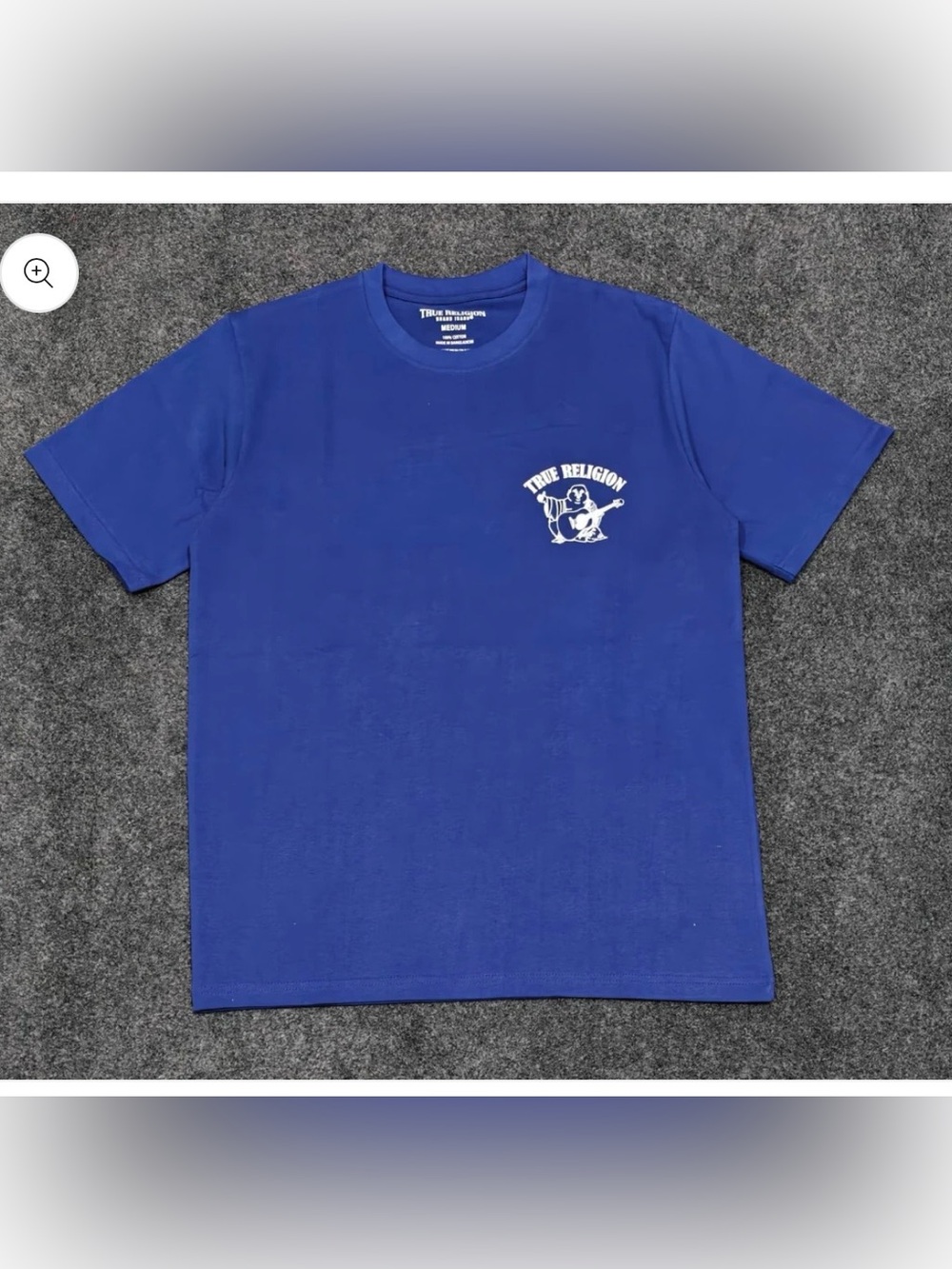 True Religion Men’s Blue Graphic Pocket Tee